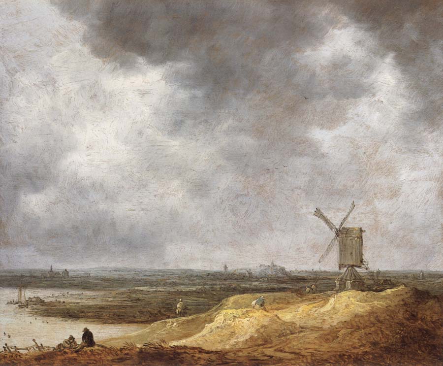 Jan van Goyen A Windmill by a River